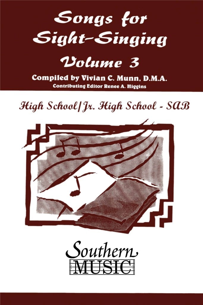 Songs For Sight Singing Volume 3 Sab